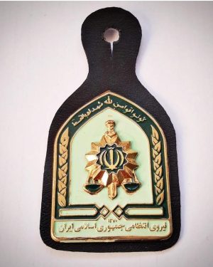 آویز سینه فلزی پلیس انتظامی قدیمی(ناموجود)