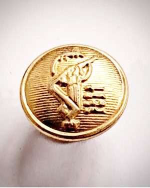 نشان فلزی کوچک سپاه پاسداران پشت پیچ دار