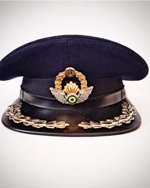 کلاه قدیمی نظامی سرهنگ نیروی هوایی ارتش نهاجا دهه 60