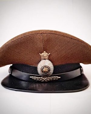 کلاه تشریفات نظامی افسر نیروی زمینی ارتش پهلوی
