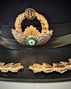 کلاه قدیمی نظامی سرهنگ نیروی هوایی ارتش نهاجا دهه 60