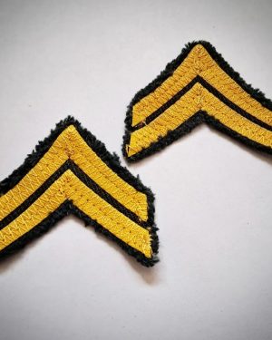 جفت درجه نظامی گروهبان یکم ارتش پهلوی