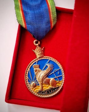 مدال برنزی یادبود ساواک محمدرضا پهلوی