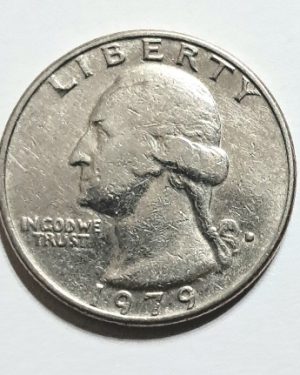 سکه کوارتر دلار ۲۵ سنت لیبرتی آمریکا ۱۹۷۹