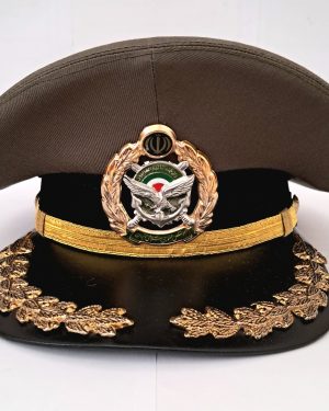 کلاه قدیمی نظامی سرهنگ نیروی زمینی ارتش نزاجا